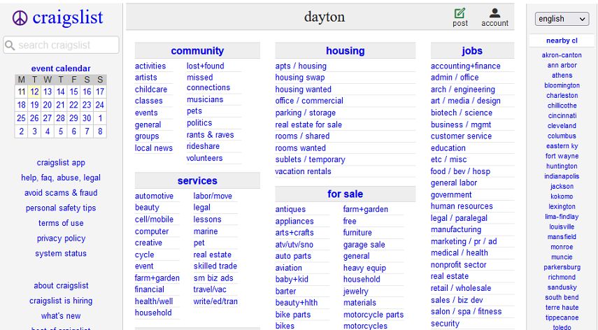 Comprehensive Guide to Using Craigslist in Dayton, Ohio