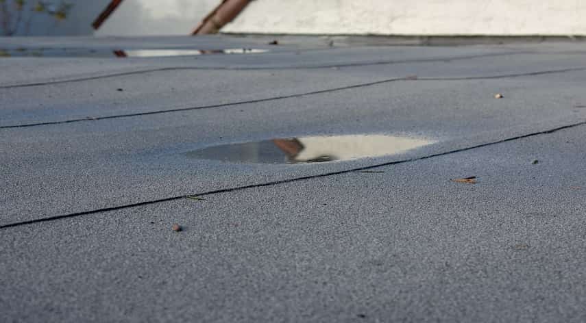 concrete flat roof